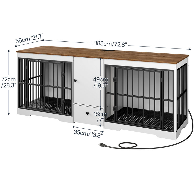 72 inch dog fashion crate